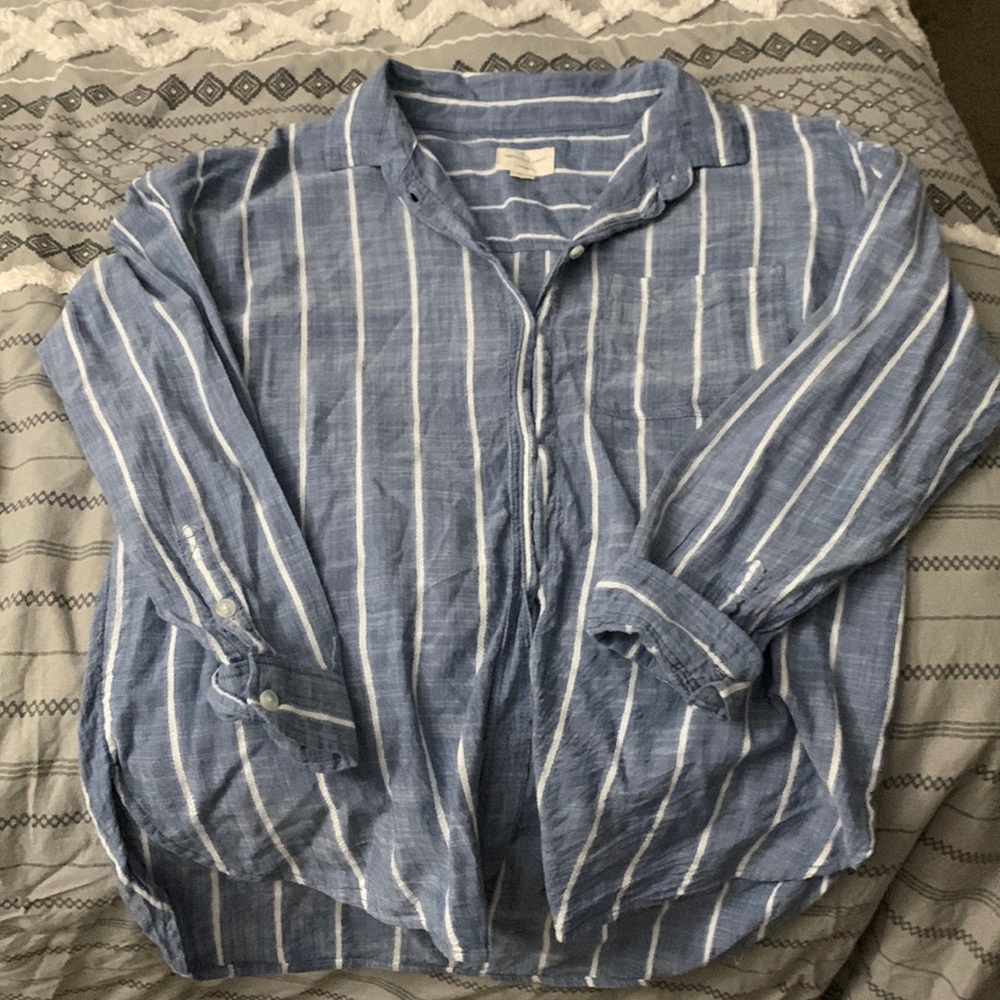 American eagle button down.